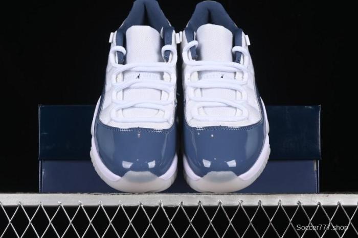 Nike Air Jordan 11 Low  Diffused Blue  Basketball Shoes - FV5104-104
