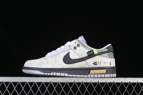 Nike Dunk Retro Low-Top Casual Sneakers with Panda Mischief Mountain Theme - DD1391-103