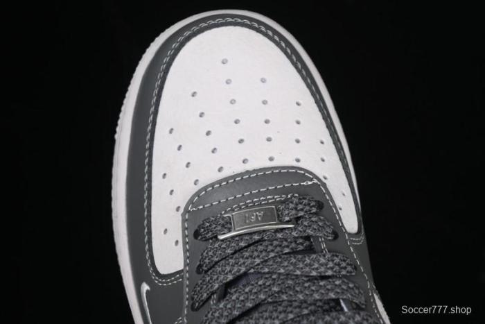 Nike Air Force 1 '07 Low North Face Collaboration Light Grey Two-Tone Low-Top Casual Sneakers - DM6688-046