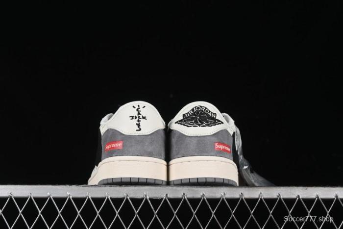 Nike Travis Scott x Fragment Design x Air Jordan 1 Low OG SP AJ1 Supreme Collaboration - XY2688-120