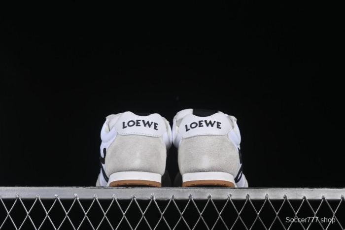 Loewe Ballet Runner 2.0 Sneakers Retro Style Low-Profile Casual Sports Shoes with Asymmetric Toe Design - Ballet Runner 2.0