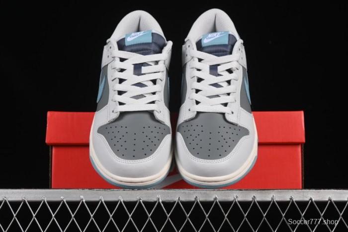 Nike SB Dunk Low Blue Grey Low-Top Casual Skate Shoes - HF5441-001
