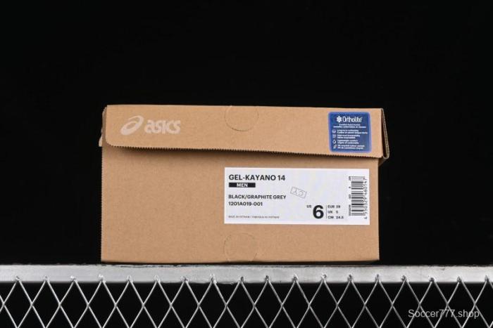 Asics Gel-Kayano 14 Running Shoes with 3D Visible GEL Cushioning and FF BLAST PLUS Midsole - 1201A019-001