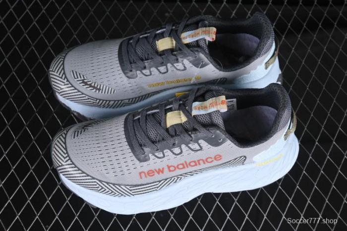 New Balance Fresh Foam X More V3TDS Low-Top Running Shoes with Durable Slip-Resistant Outsole - MTMORAG3