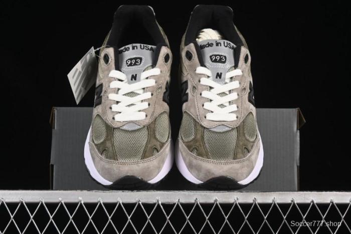 New Balance Made In USA M993 Classic Retro Running Shoes - U993JJ