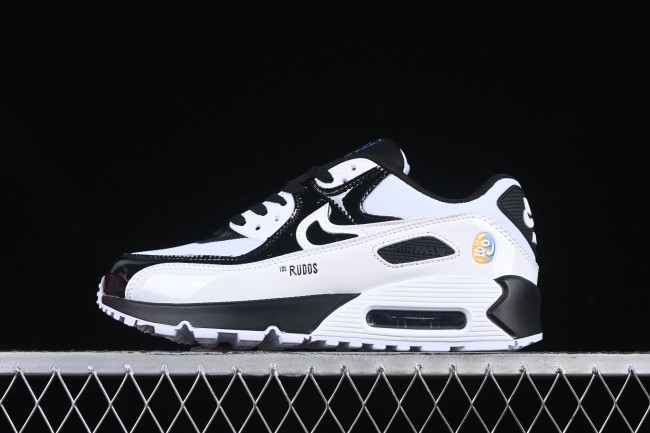 Nike Air Max 90 Retro Running Shoes with Visible Air Cushion - DM6178-010