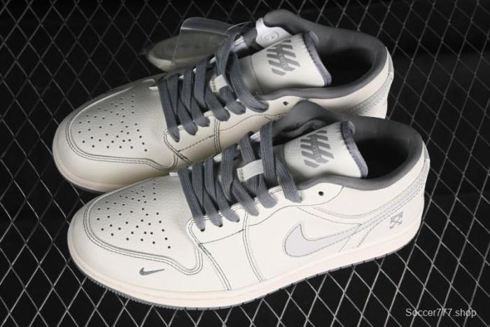 Nike Air Jordan 1 Low OFF-WHITE Collaboration Retro Basketball Shoes - CF3688-022