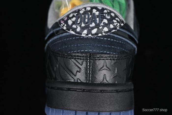 Nike Division Street Dunk Low  Oregon Black  Hidden Colorway Low-Top Casual Sneakers - HV1470-001