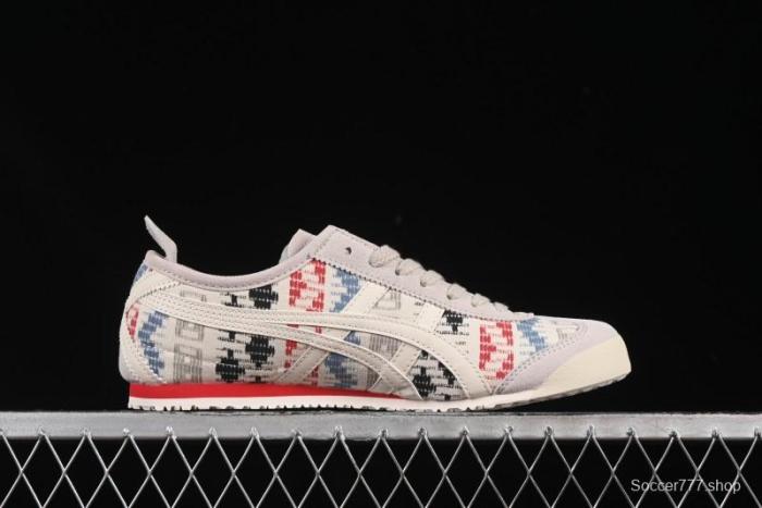 Onitsuka Tiger Mexico 66 Low-Top Leather Sneakers - 1183B648-100