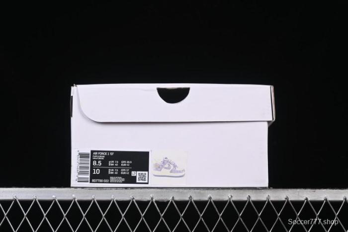 Nike Air Force 1 '07 Low x Gucci Pink Lace-Up Casual Sneakers - BD7700-022