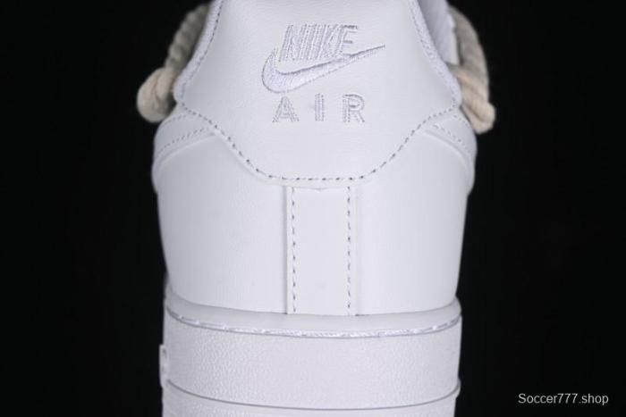 Nike Air Force 1 '07 Low White Deconstructed Casual Sneakers - CW2288-046