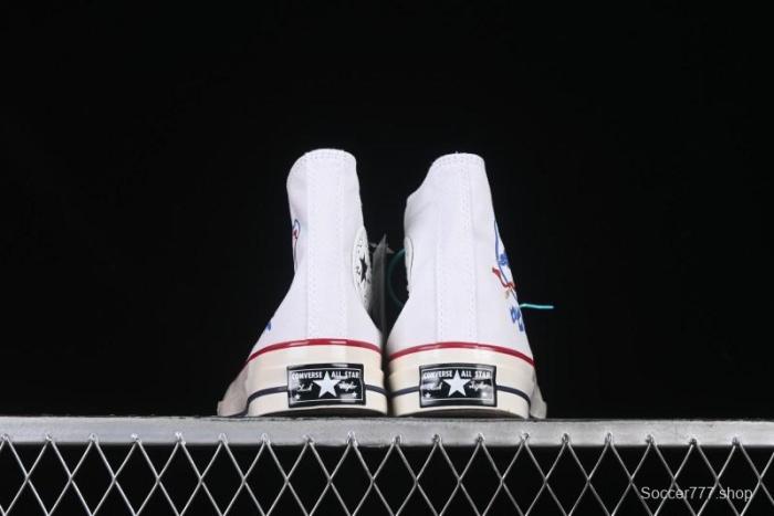 Converse Chuck 1970s High Top Casual Canvas Sneakers with Classic Graffiti Limited Edition Three-Star Logo - 162056C