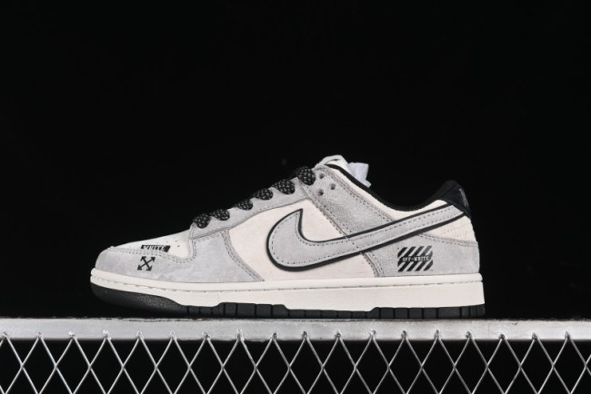 Nike SB Dunk Low OFF-WHITE Collaboration Anniversary Custom Sneakers - DQ1098-521