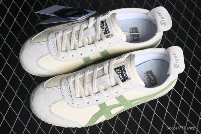 Onitsuka Tiger Mexico 66 Low-Top Leather Sneakers for Casual Running - 1183B391-202