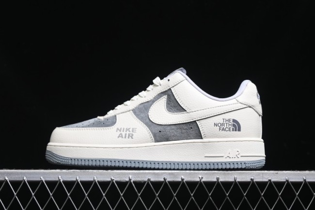 Nike Air Force 1 '07 Low The North Face Collaboration - Beige Grey Sole Low-Top Casual Sneakers - DF0188-014