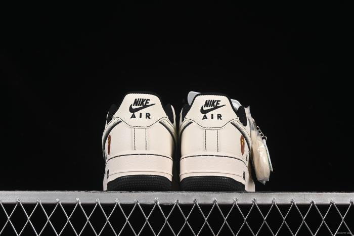 Nike Air Force 1 '07 Low Bape Collaboration Black Line Starry Sky Casual Sneakers - HH7518-067