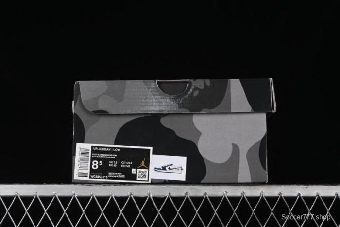 Nike Air Jordan 1 Low BAPE Collaboration Retro Basketball Shoes - WG8850-015