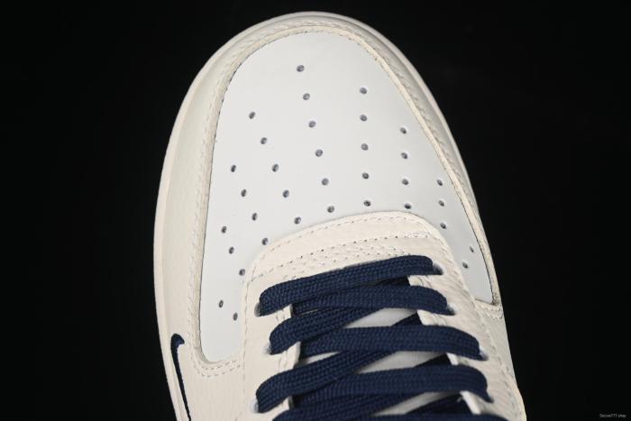 Nike Air Force 1'07 Low Dior Collaboration Navy Blue Red Sole Low-Top Casual Sneakers - KK1988-067