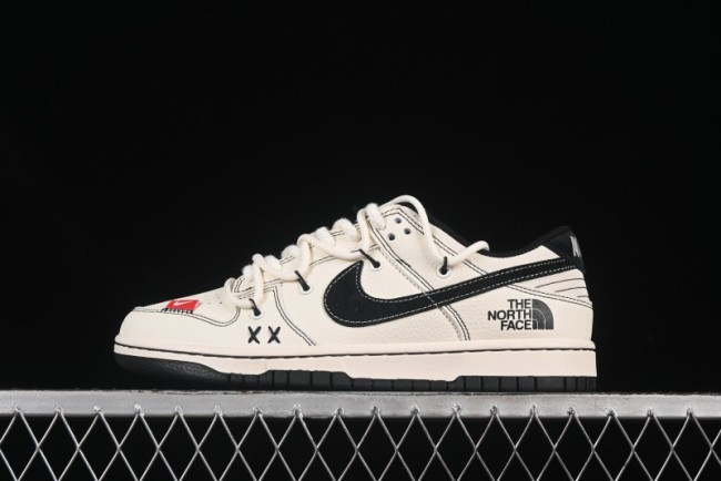 Nike SB Dunk Low The North Face Collaboration Anniversary Edition Customized Casual Skate Shoes - YX5066-286