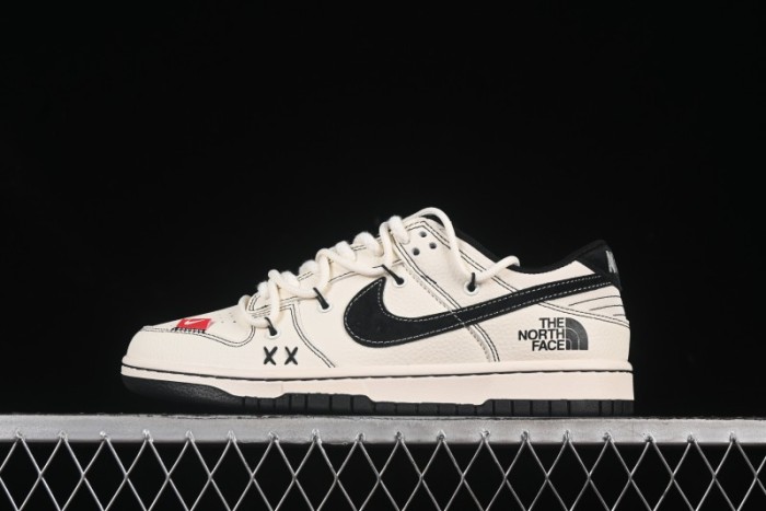 Nike SB Dunk Low The North Face Collaboration Anniversary Edition Customized Casual Skate Shoes - YX5066-286