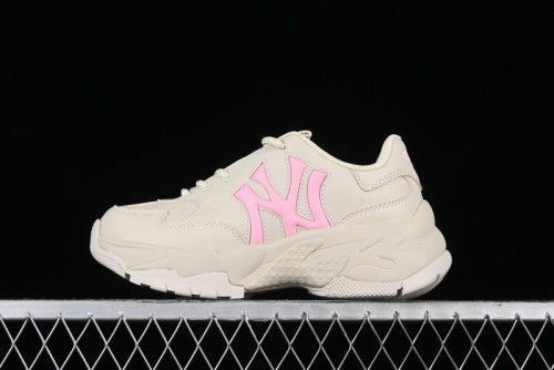 New York Yankees MLB Bigball Chunky Window Thick Sole Casual Sneakers - 3ASHBCW3N50IVS