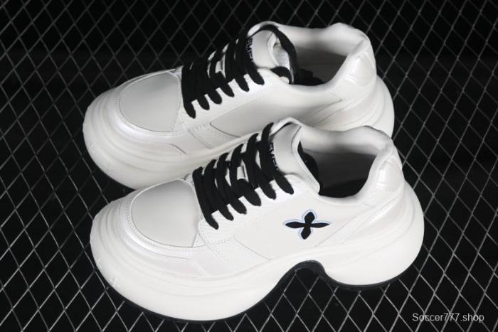 SMFK FUTURE RIPPLE Low-Top Fashion Sports Casual Shoes in White - AJD4