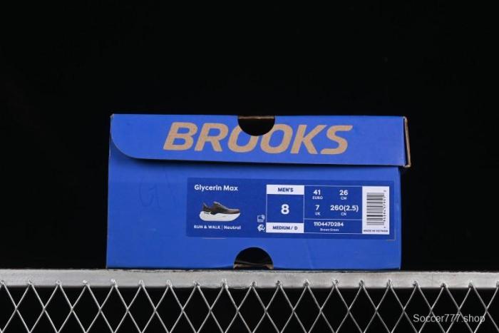 Brooks Glycerin Max Cushioned Marathon Running Shoes with Nitrogen Technology - 110447D284