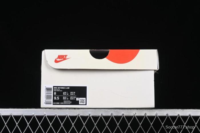 Nike Air Force 1 '07 Low Bape Collaboration Brown White Swoosh Low-Top Casual Sneakers - KK1988-035