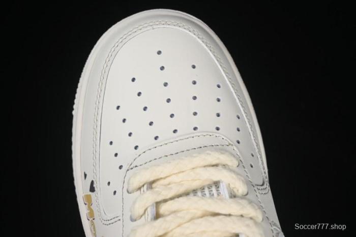 Nike Air Force 1 '07 Low Casual Sneakers with Pop Mart Molly Design - FJ7740-210