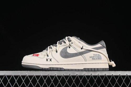 Nike SB Dunk Low The North Face Anniversary Customized Low-Top Casual Skate Shoes - YX5066-285