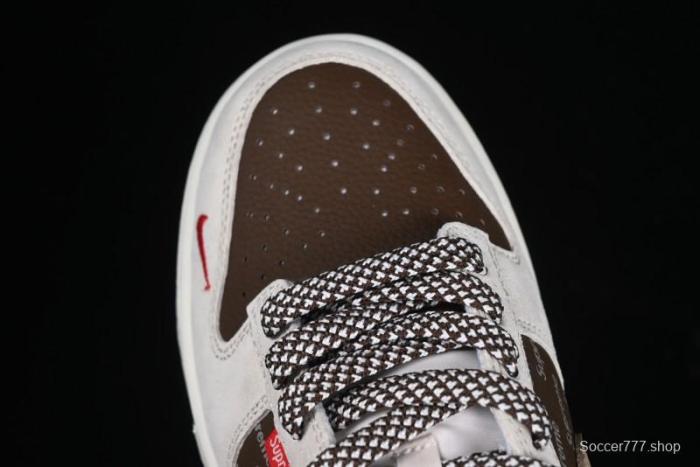 Nike SB Dunk Low The North Face x Supreme Collaboration Anniversary Edition High-End Custom Low-Top Casual Sneakers - DJ2024-056