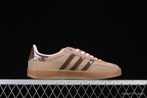 Adidas Originals Gazelle Indoor JR8028 Retro Casual Slip-Resistant Low-Top Sneakers