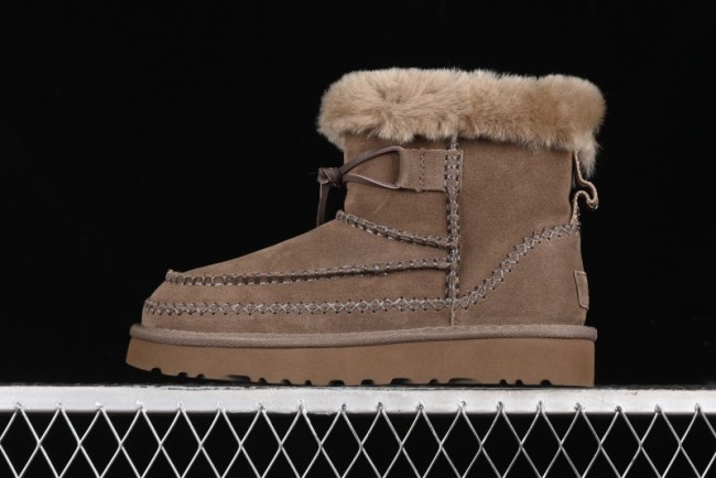 UGG Classic Mini Alpine Shearling Lined Snow Boots - 1158251