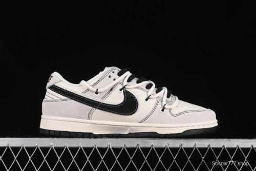 Nike SB Dunk Low BAPE Collaboration - Strap Black Hook Anniversary High-End Custom Low-Top Casual Skate Shoes SJ2068-299