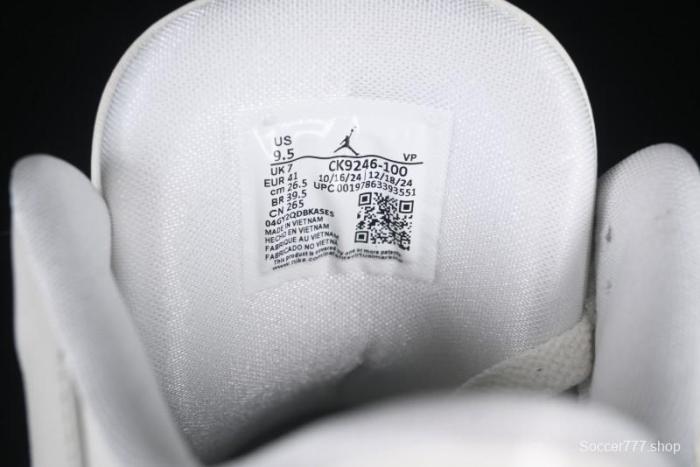 Nike Air Jordan 3 Retro Sneakers Sail Metallic Silver with Elephant Print Accents - CK9246-100