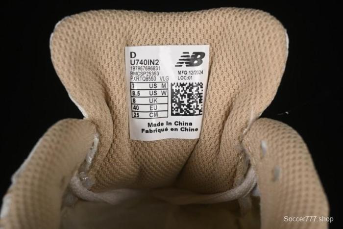 New Balance 740 Series Retro Dad Style Casual Sports Running Shoes - U740IN2