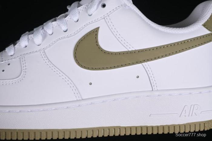 Nike Air Force 1'07 Low Casual Sneakers with Full-Length Air Cushion - FJ4146-110