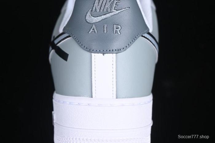 Nike Air Force 1 '07 Low Hand-Painted Broken Hook Casual Sneakers - CV2288-011