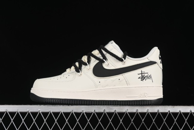 Stussy x Nike Air Force 1'07 Low Casual Sneakers - ZH0316-041