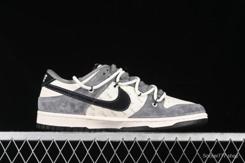 Nike SB Dunk Low Stussy Anniversary Edition Customized Low-Top Casual Sneakers - SJ2068-305