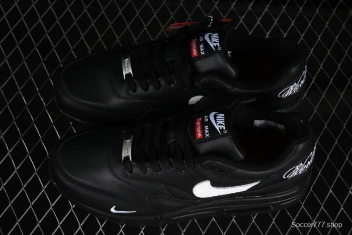 Nike Air Max 1 Retro Running Shoes with Half-Sole Air Cushion - HF8813-001