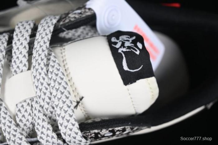 Nike Travis Scott x Fragment Design x Air Jordan 1 Low OG SP AJ1 Snake Year Limited Python Texture Low-top Casual Sneakers - SJ2068-144