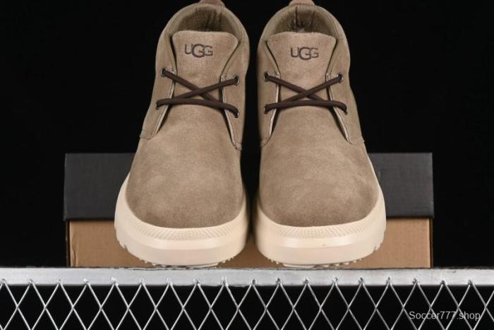 UGG Burleigh Chukka Comfort Flat Lace-Up Round Toe Casual Boots - 1151773