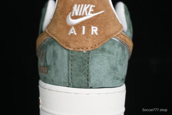 Nike Air Force 1 '07 Low UN Collaboration - Moss Green Low-Top Casual Sneakers - KK1988-022