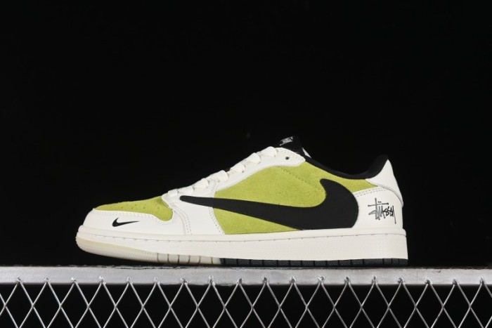 Nike Travis Scott x Fragment Design x Air Jordan 1 Low OG SP AJ1 Retro Sneakers - JH6089-002