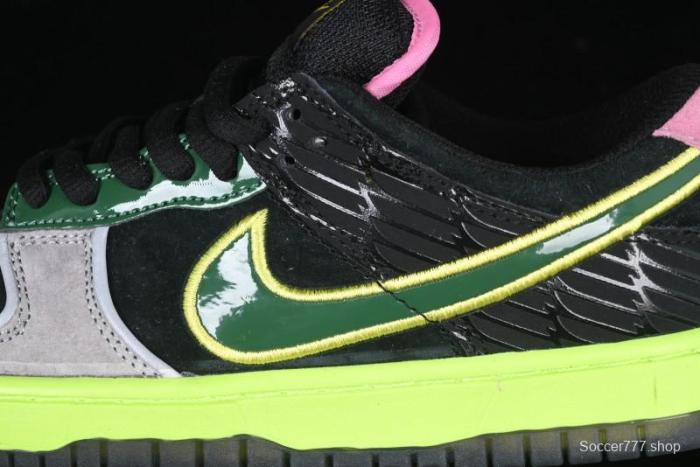 Nike Dunk Low  What The Ducks  Oregon Ducks Football Team Low-Top Casual Sneakers - HV1454-001