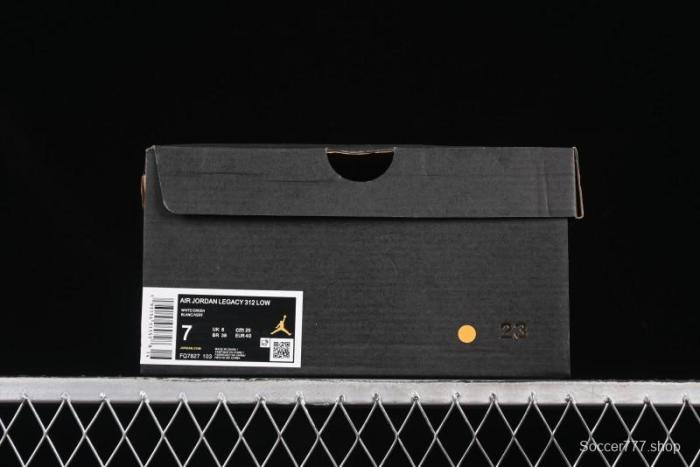 Nike Air Jordan Legacy 312 Low Sneakers with Velcro Strap - FQ7827-103