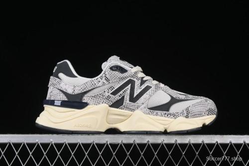 New Balance NB9060 Series Retro Casual Running Shoes with ABZORB Cushioning - U9060SNA