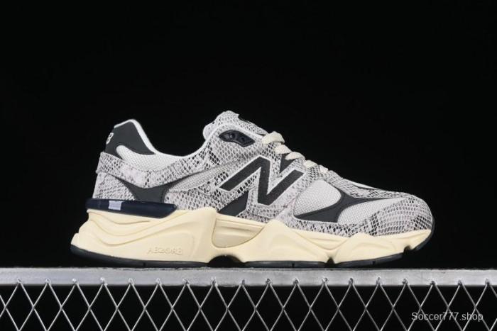 New Balance NB9060 Series Retro Casual Running Shoes with ABZORB Cushioning - U9060SNA
