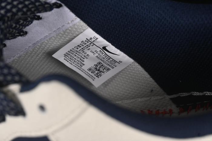 Nike Air Force 1'07 Low The North Face x Comme des Garçons Dark Blue Casual Sneakers - HH7518-075